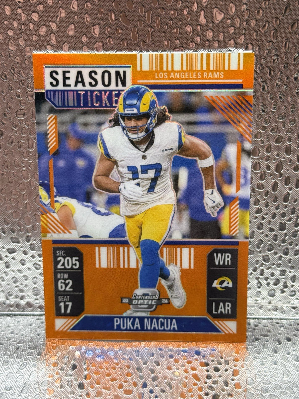 2024 Panini Contenders Optic Football Puka Nacua Irange 69/75 #22