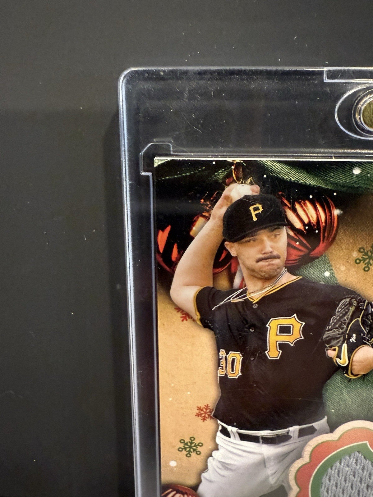 2024 Topps Holiday - Relics Paul Skenes #RC-PS (MEM, RC)